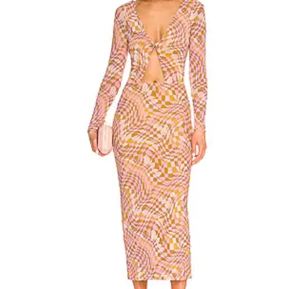 AFRM 
Monah Dress In Blush